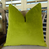 Plutus Brands Plutus Contentment Grass Handmade Throw Pillow, 20 X 20, Green