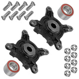 Caltric Front Left and Right Wheel Hub with Bearing and Hardware Compatible with Polaris Ranger 700 2006 2007 2008 2009