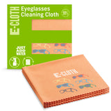 ECloth 3Pack Glasses Cloth, Microfiber Cleaning Cloth, Ideal Eyeglasses, Sunglasses and Lens Cleaner, Washable and Reusable, 1