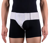 FlexaMed Right Side Inguinal Groin Hernia Truss with Compression Pad - Medium-Like New Condition