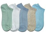 Me Stores Ankle Length Women/Girls Socks Polka Dot/Striped Socks/Pattren Designs (5 Pair) (Set2)
