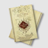 The Umbrella Store Hp Hardcover Notebook, MarauderS Map Journal, Compatible With Harry Potter Merch, 100 Pages