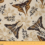 Feelyou Butterfly Fabric by The Yard Kids 3 Yard Butterflies Print Upholstery Fabric for Chairs Girl Butterfly Floral Waterproof