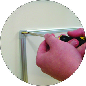 Maya Magnetic Porcelain Dry-Erase Board