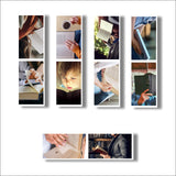 woopme Reading Book Lovers Bookmark Magnet with Quotes Gift Page Clips Students Readers Folding Magnetic Bookmark 5Pcs