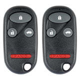 Vurkcy Key Fob Replacement for 1998-2002 Honda Accord/ 1999-2003 Acura TL Car Keyless Entry Remote Control, KOBUTAH2T, 4 Buttons