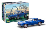 Revell 854517 1967 Corvette Coupe Model Car Kit 1:25 Scale 116Piece Skill Level 4 Plastic Model Building Kit