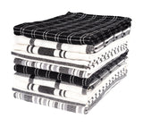 KAF Home Assorted Flat Kitchen Towels |100% Cotton - 18 x 28 inches | Ultra Absorbent Soft Dish Towels | Perfect for Cooking, Cl