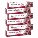 Herbodent Sea Moss Toothpaste - 6.53oz/185g Pack of 6 | Toothpaste with The Power of Sea Moss Extract | SLS Free | with 5 Organi