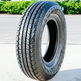 Roundrule ST Hikee Semi Steel Premium Trailer Radial Tire-ST225/75R15 225/75/15 225/75-15 117/112L Load Range E LRE 10-Ply BSW B