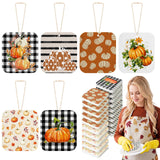 Hahafelt 36 Pack Fall Compressed Cellulose Sponges Pumpkin Pop up Sponges