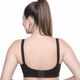 Trylo Riza Superfit Women'S Non Wired Non Padded Dual Layered Premium Fabric Bra Available In C To G Cups Sizes 32 To 42 & Available In 8 Color,EBONY,38,B09FY2LNZ1