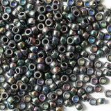 VOOMOLOVE 1000 PCS Black 6x9mm Pony Beads, Bracelet Beads, Beads for Hair Braids, for Crafts, Plastic Beads, Hair for Braids 6x9