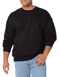 Hanes Men'S Ultimate Cotton Heavyweight, Black, Large