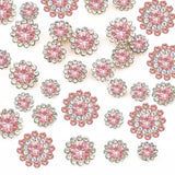 100pcs Sew on Rhinestones Crystals Glass Gems Metal Claw Mixed 8mm 10mm 12mm 14mm Sunflower Gemstones for Sewing Headband Jewelr