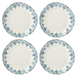 Lenox Blue Bay 4-Piece Set Dinner Plates, 6.45 LB, White