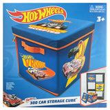 Hot Wheels Tara Toy: ZipBin 300 Car Storage Cube - Unzip to Convert Into A Playmat, Holds Up to 300 Toy Cars, Storage & Play, To