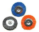 Dico 503(7500037) Wheel Nyalox Wheel Kit 3 Assorted Wheel Brushes, 3Piece