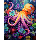 Tucocoo Octopus Paint by Numbers for Adults Kids Beginners,DIY Oil Painting Gift Kits,Adults Paint by Number Kits for Arts Craft