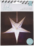 American Crafts Heidi Swapp Paper Lantern Small Five Point Star White, 11