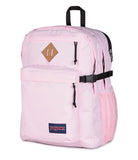 JanSport Main Campus Backpack - Travel or Work backpack w 15-Inch Laptop Sleeve and Dual Water Bottle Pockets, Pink Ice