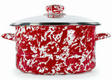 Golden Rabbit Enamelware 6qt Stock Pot