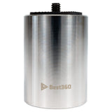 Best360 500G Stainless Steel Counterweight, Compatible with Any Tripod and Monopod with 1/4-20 Thread