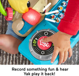 Fisher-Price Baby Learning Toy Link Squad A To Z Yak With Interactive Music & Lights For Ages 9+ Months, Compatible Only With Li