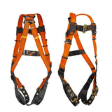 Malta Dynamics Warthog Safety Harness Fall Protection with Tongue Buckle Legs, Full Body Harness for Construction OSHA/ANSI Co