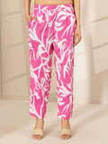 Libas Women'S Cotton Blend Co-Ords (99682_Pink_M)
