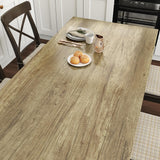 WESTICK Brown Wood Contact Paper Removable Wooden Wallpaper Self Adhesive Wood Grain Wallpaper Peel and Stick Countertops Waterp