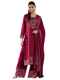 Libas Women'S Georgette Kurta Sets (48876_Pink_Xl)