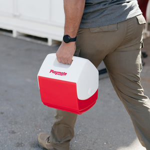 Igloo Red/White, Playmate Pal 7 Quart Personal Sized Cooler, 11.75 X 8.25 X 12-Inch, 7 Qt