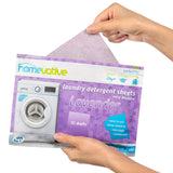 Homevative Laundry Detergent Sheets, 30 count, Easy Dissolve, Lavender, Eco package, HE compatible, Septic friendly, great for t