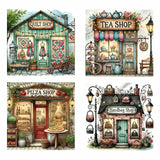4 Packs Diamond Painting Kits for Adults, 5D Diamond Art Painting Kit for Beginners, DIY Shop Diamond Art Kits for Adults, Full 