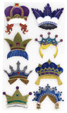 EK Success Brands Jolees Boutique Decorative Stickers, Fun Crowns Dress Ups