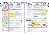Confetti Lesson Planner, Edition, 8.5 Inches X 11 Inches