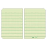 Rite In The Rain Weatherproof Soft Cover Pocket Notebook, 3 1/2 X 5, Green Cover, Universal Pattern (No. 954)