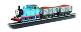 Bachmann Trains Deluxe Thomas & The TROUBLESOME Trucks Freight Set Loco w/Moving Eyes HO Scale , Blue