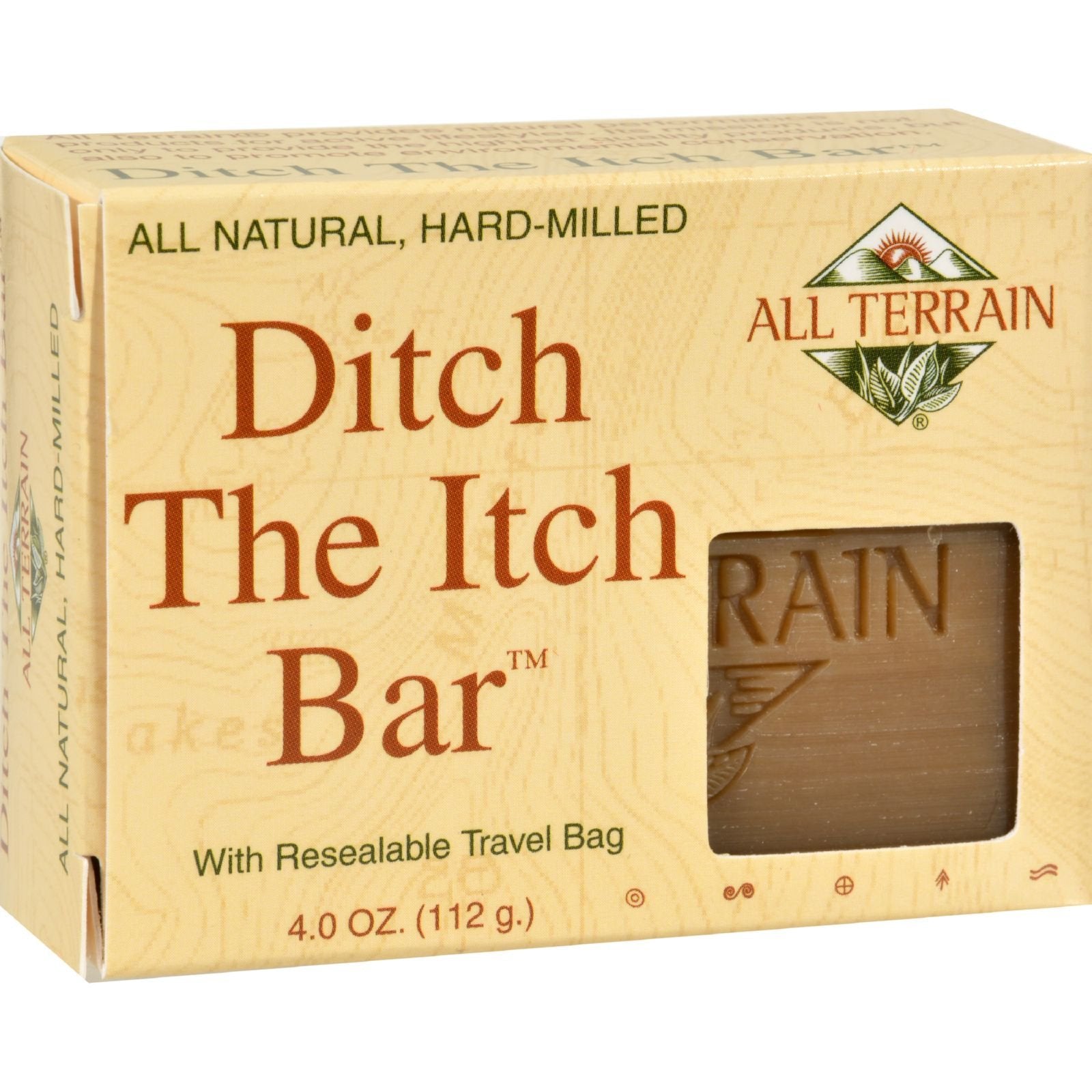 All Terrain Ditch The Itch Bar - 4 Oz - Pack Of 4