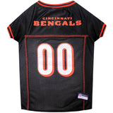 Pets First Cincinnati Bengals Dog Jersey, Size: X-Small. Best Football Jersey Costume for Dogs & Cats. Licensed Jersey Shirt.