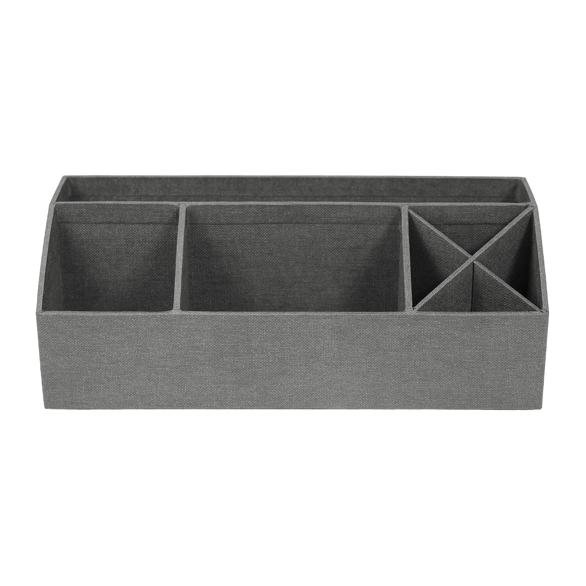 Bigso Box of Sweden Elisa Desktop Organizer | Durable Organizer for Office Supplies & Accessories | Desk Organizer w/ 7 Compartm