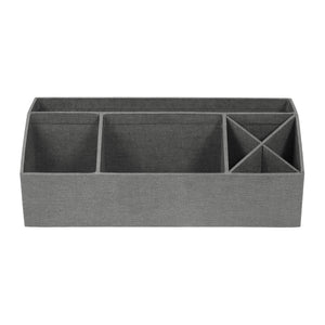 Bigso Box of Sweden Elisa Desktop Organizer | Durable Organizer for Office Supplies & Accessories | Desk Organizer w/ 7 Compartm
