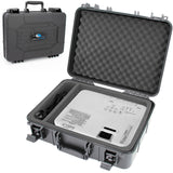 CASEMATIX Hard Shell Projector Travel Case Compatible with Epson VS250 SVGA, VS350 XGA, VS355 WXGA Projectors with HDMI Cable an