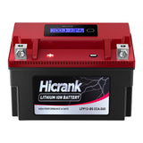 Hicrank YTX12-BS 12V 6Ah,360CCA LiFePO4 Lithium Motorcycle Battery,Powersports Battery for Honda KTM Yamaha Harley Fit ATV, UTV,