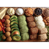 Vibrant Healthy Food 1000 Piece Puzzle for Adults, Fun Puzzles for Adults 1000 Pieces with HD Print & Poster, 27.5 * 19.7 in Dus