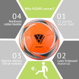 Vizari Sport USA Odyssey Soccer Ball – Orange