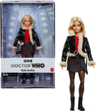 Barbie Ruby Sunday Doll, Dr. Who Collectible Inspired by The Series 14th Season with Doll Stand & Certificate of Authenticity