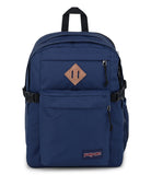 Jansport Main Campus Backpack - Travel, Or Work Bag W 15-Inch Laptop Sleeve And Dual Water Bottle Pockets, Navy