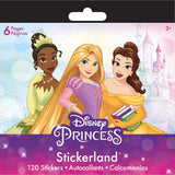 Disney Princess-Sticker Collage-Mini STICKERLAND Pads-6 PG Mini Stickerland Pad - 6 Page